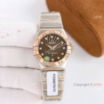 3s Factory 1-1 Edition Omega new Constellation 27 mm Quartz Half Rose Gold Watches